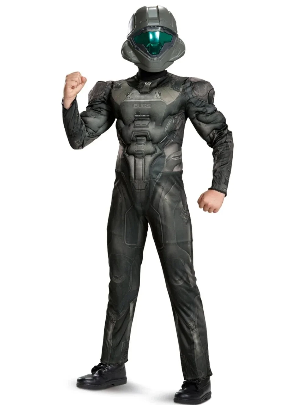 🖤 Halo Kids Costume Halloween Child Small 4-6 Cosplay Gamer Disguise Childrens